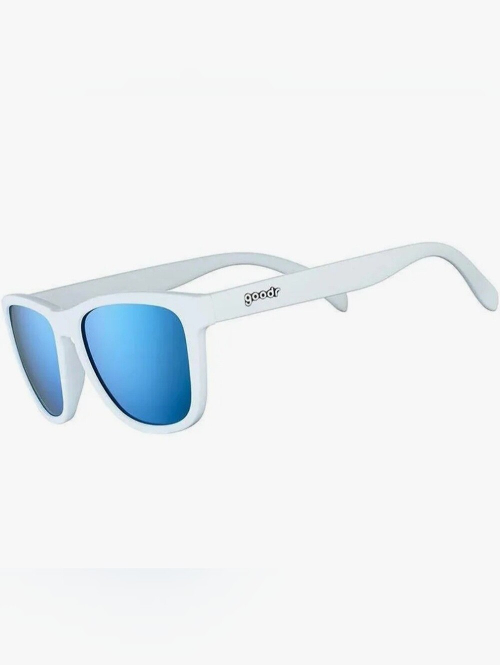 GOODR White Frame Blue Lens Sunglasses